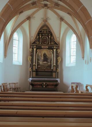 Hochaltar der Kirche St. Leonhard in Eichhornseck