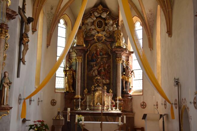 Altar Pfarrkirche Münchham