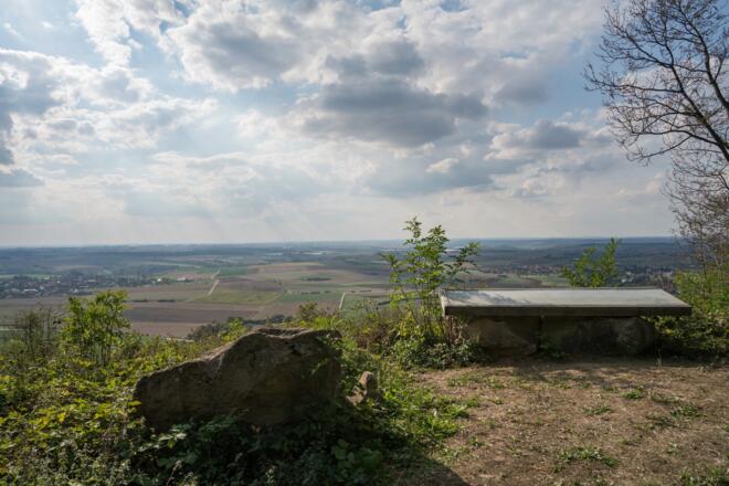 Panoramabild am Steinbruch