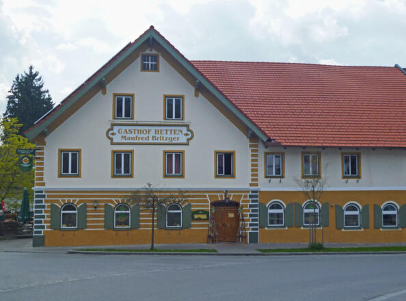 Der Gasthof Hetten im gleichnamigen Ortsteil von Hohenpeißenberg.