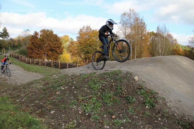Bikepark an der Schärfelshalde in Schongau