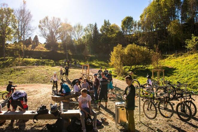 Bikepark an der Schärfelshalde in Schongau