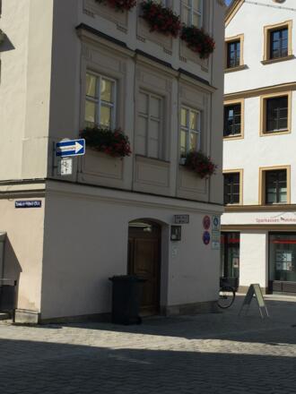 Barrierefreies WC, Weilheim Kirchplatz, hinter dem Museum