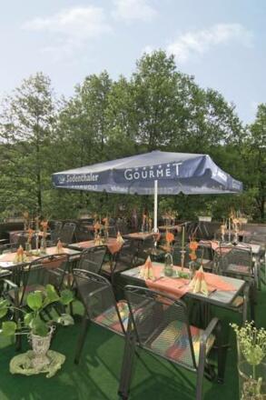 Terasse beim Gasthof &quot;Zum Spessart&quot; 