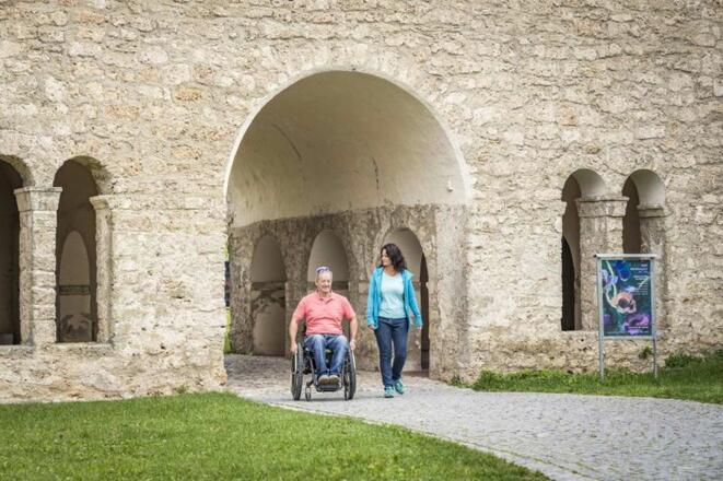 Barrierefreie Wege auf der Fraueninsel
