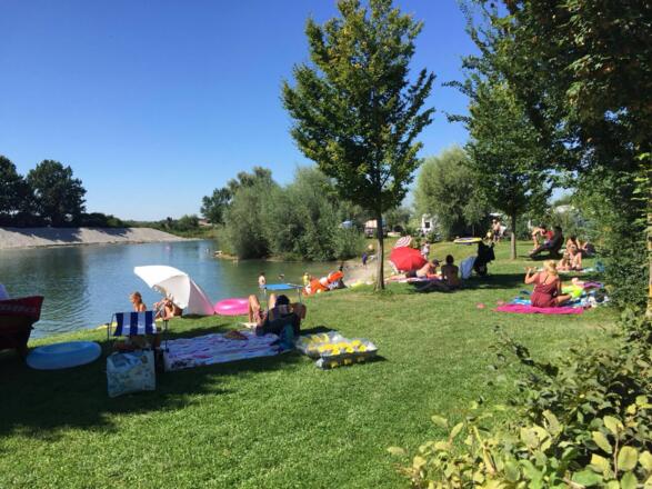 Badeufer Campingplatz Schwarzfelder Hof
