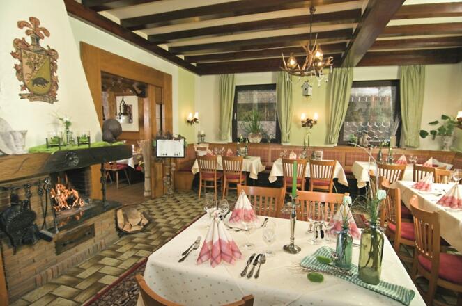 Gastraum beim Gasthof &quot;Zum Spessart&quot; 