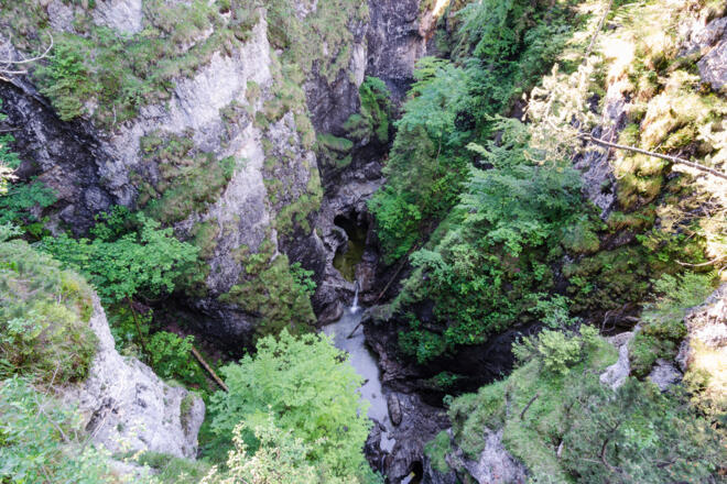 Mountainbiketour - Ins Eschenlainetal - Die Asamklamm