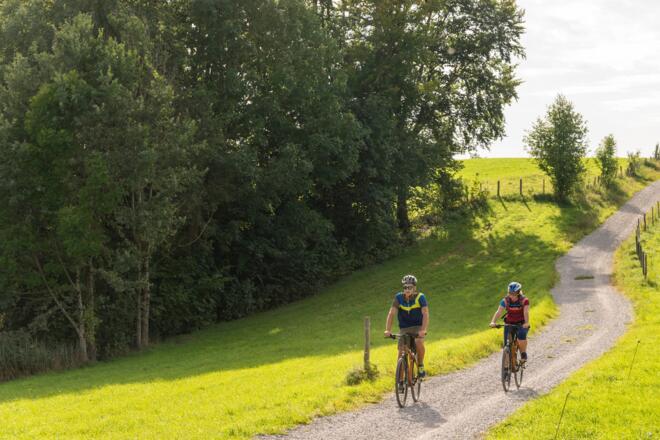 Radfahren im Blauen Land