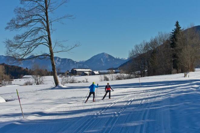 Langlaufloipe Große Rochusrunde Bad Bayersoien