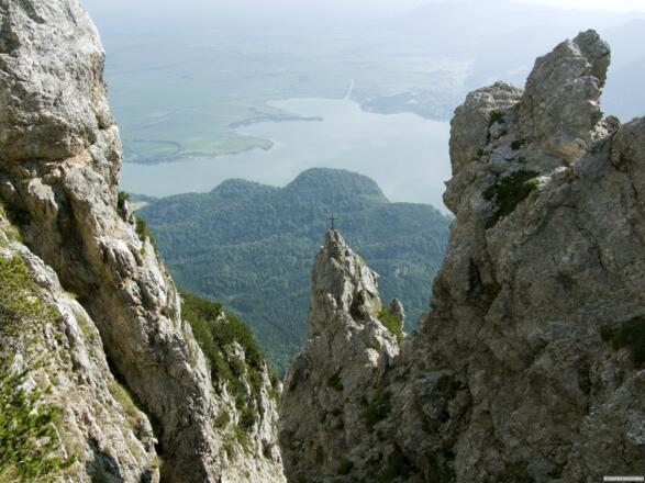 Am Grat zum Heimgarten