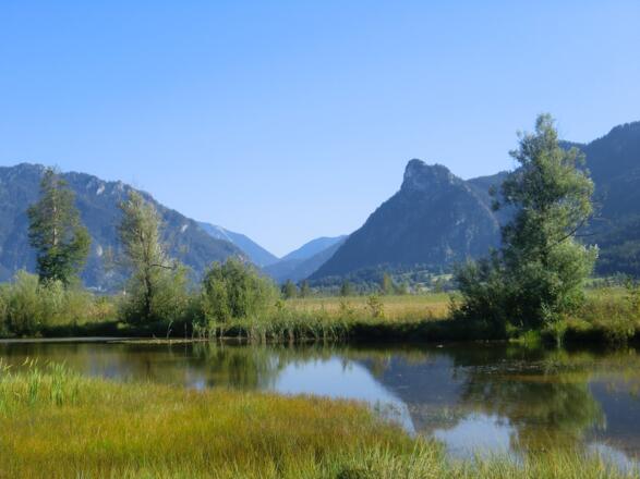 Weg von Unterammergau nach Oberammergau