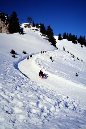 Abfahrt vom Pürschlinghaus