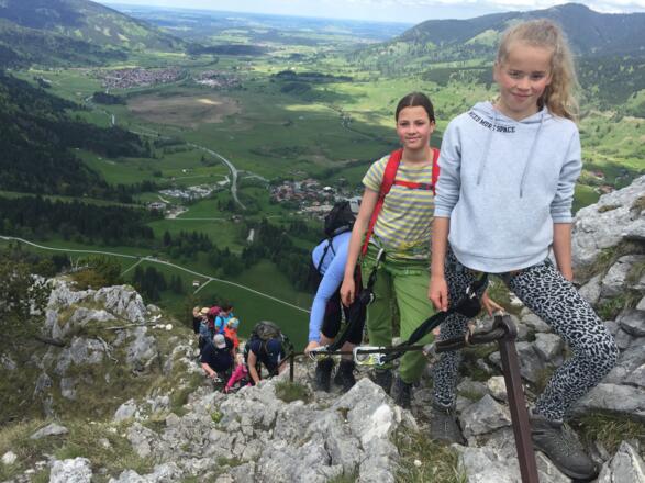Die letzten Meter vor dem Gipfel