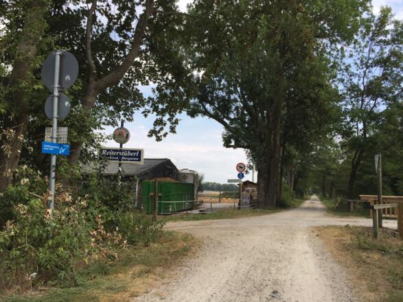 Links abbiegen nach Dirnismaning