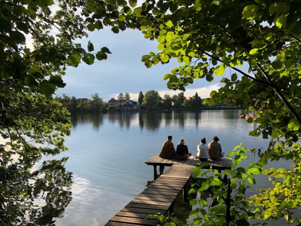 Schleifenroute - Weßlingen See Pausenplatz
