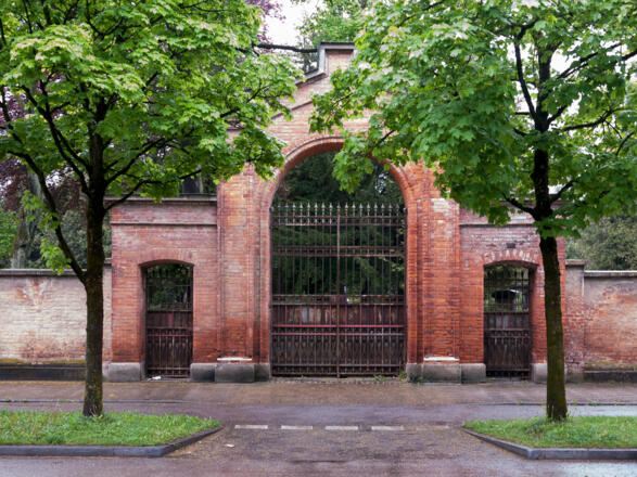 Eingang zum Alten Jüdischen Friedhof