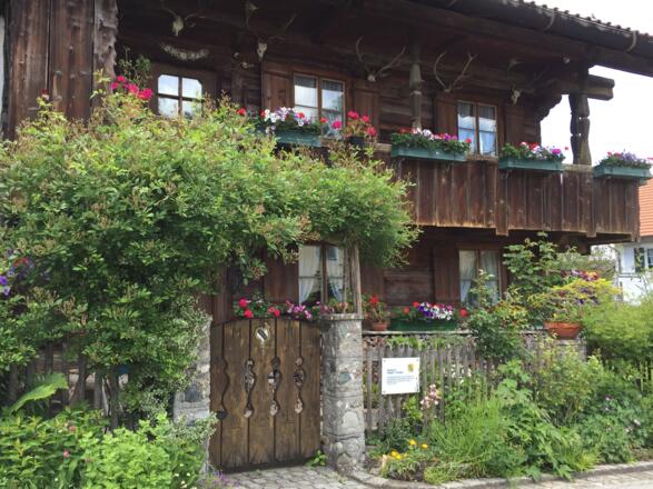Denkmalgeschütztes Haus in Bernried