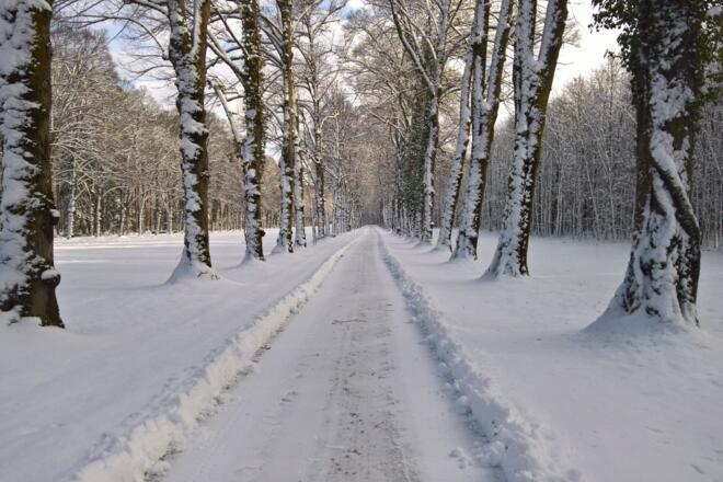 Winterwandern auf der Herreninsel