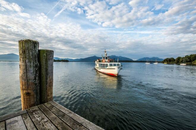 Mit dem Schiff auf die Chiemsee-Inseln