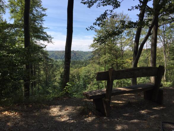 Abstecher zum Blick ins Mühltal