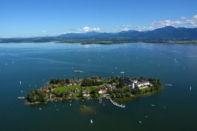 Die Fraueninsel im Chiemsee