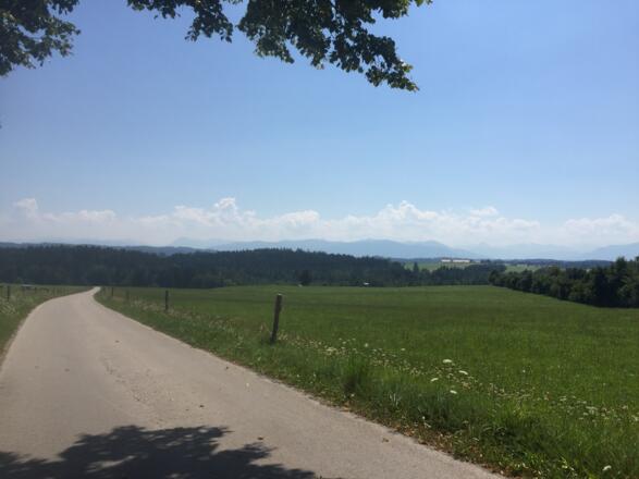 Bergpanorama bei Großeglsee