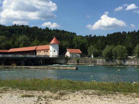 Ickinger Wehr Isar-Isarkanal