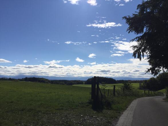 Ausblick beim Gut Kerschlach