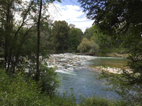 Isar Richtung München