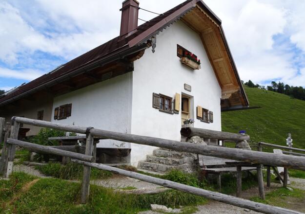 Staffelalm mit Flanke vom Rabenkopf