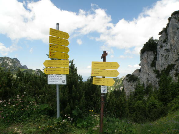 Probstalmsattel nach Westen