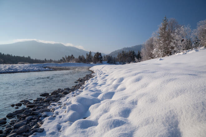 An der Isar entlang nach Bad Tölz