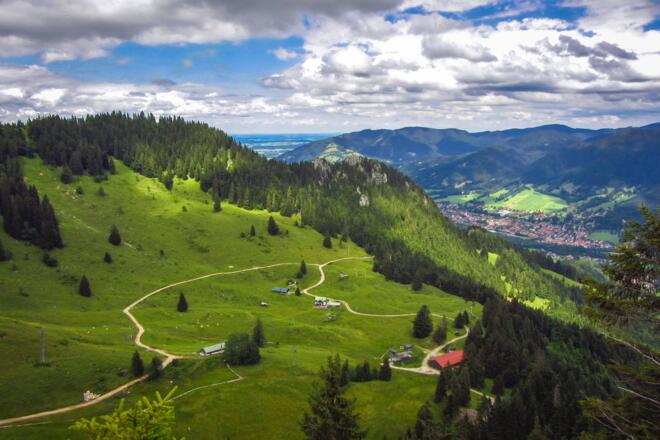 Blick auf die Kotalm vom Kotigen Stein