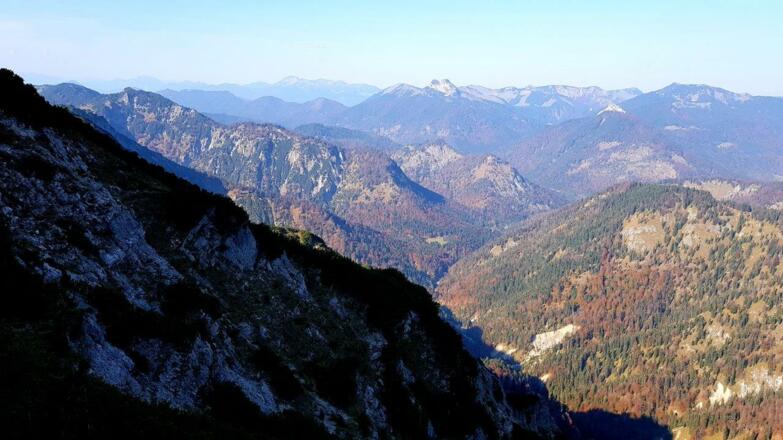 Halserspitz - Blick nach Westen