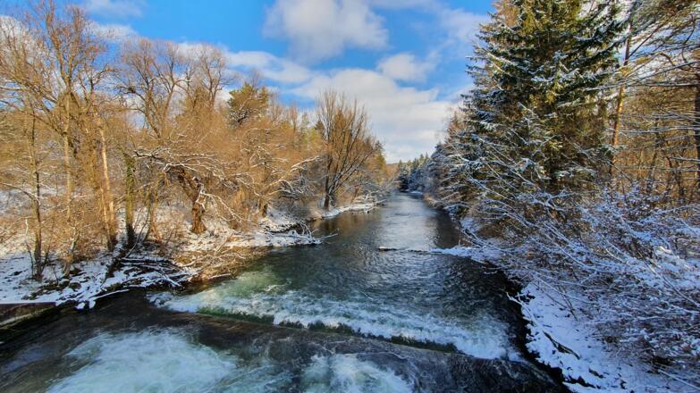Wehr Loisach-Isar-Kanal