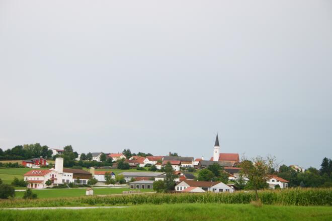 Blick auf Falkenberg.