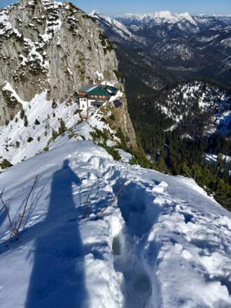 Abstieg vom Rossstein