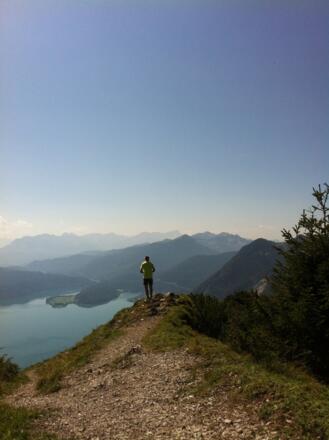 Blick zum Walchensee