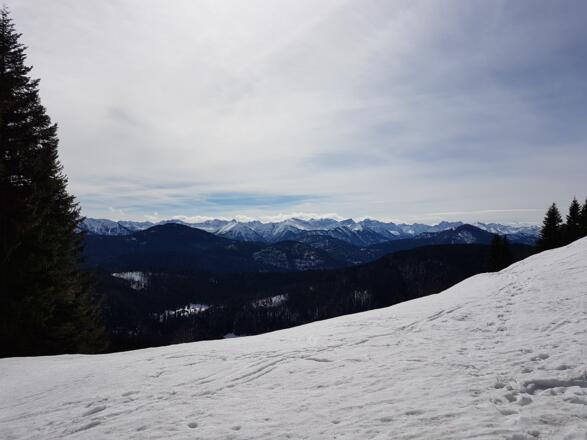Schöner Blick Richtung Karwendel