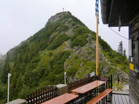 Gipfel in zehn Minuten von der Tegernseer Hütte zu erreichen
