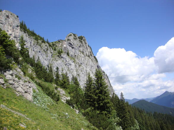Die Hütte kommt näher
