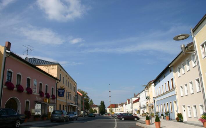 Marktplatz in Wurmannsquick.