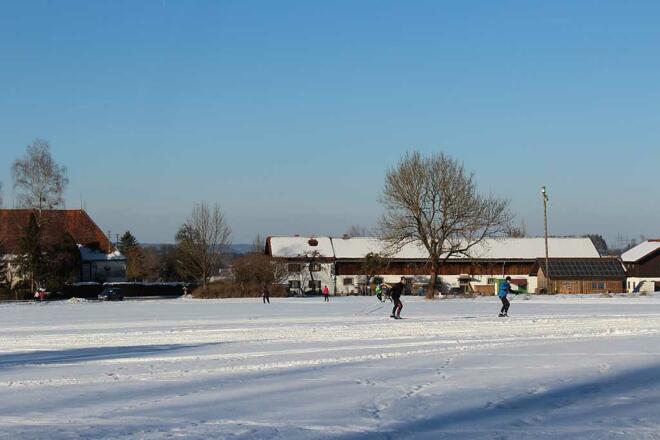 Loipe in Benediktbeuern