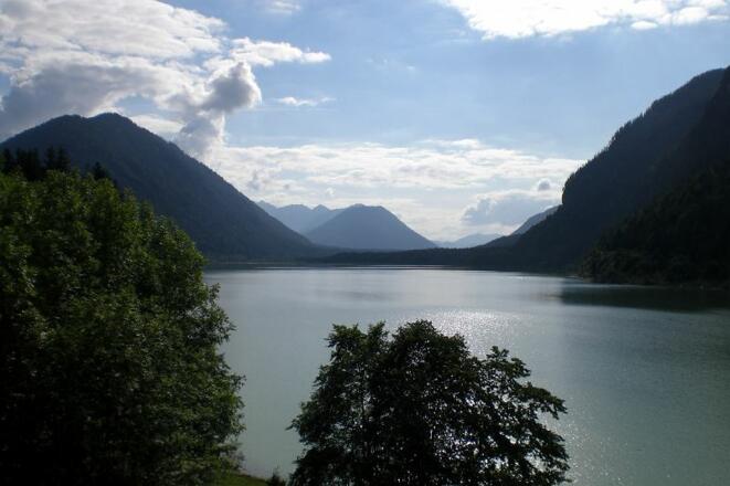 Der Sylvensteinspeicher.