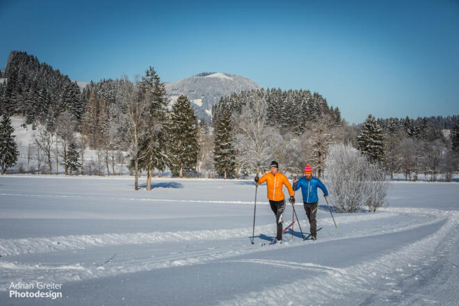 Loipe ins Schwarzenbachtal