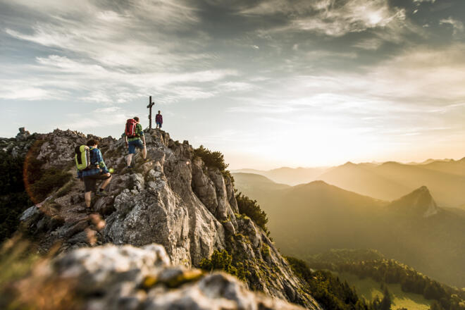 Abendstimmung mit Panorama