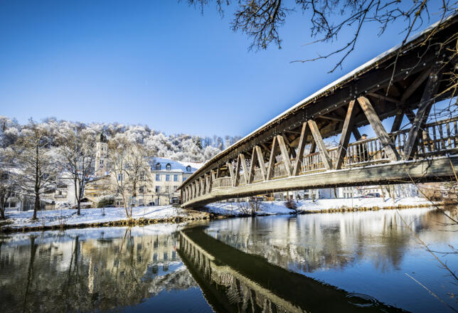 Sebstianisteg im Winter