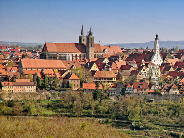 Blick auf Rothenburg o.d.T.