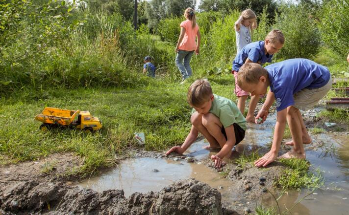 Wasserspielplatz Umweltstation mooseum